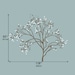 Blossom Tree Extra Large Wall Decal - Japanese Cherry Blossom Tree Decal