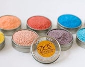 Colored margarita salt - rim salt for margarita drinks glasses - gift box included