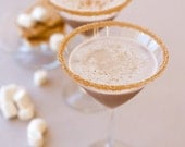 Cocktail rim sugar - toasted marshmallow - gourmet marshmallow flavored sugar for drinks, hot chocolate, flavored coffee - drink recipes