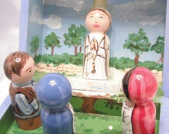 Our Lady of Fatima Play set - made to order