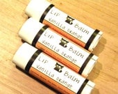 Vanilla Orange Delight Lip Balm- Organic .15 oz Twist Tube- Handmade Moisturizing Balm with Essential Oils