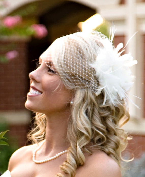 Vintage custom headpiece w/brooch