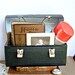 Vintage Thermos Black Lunch Box