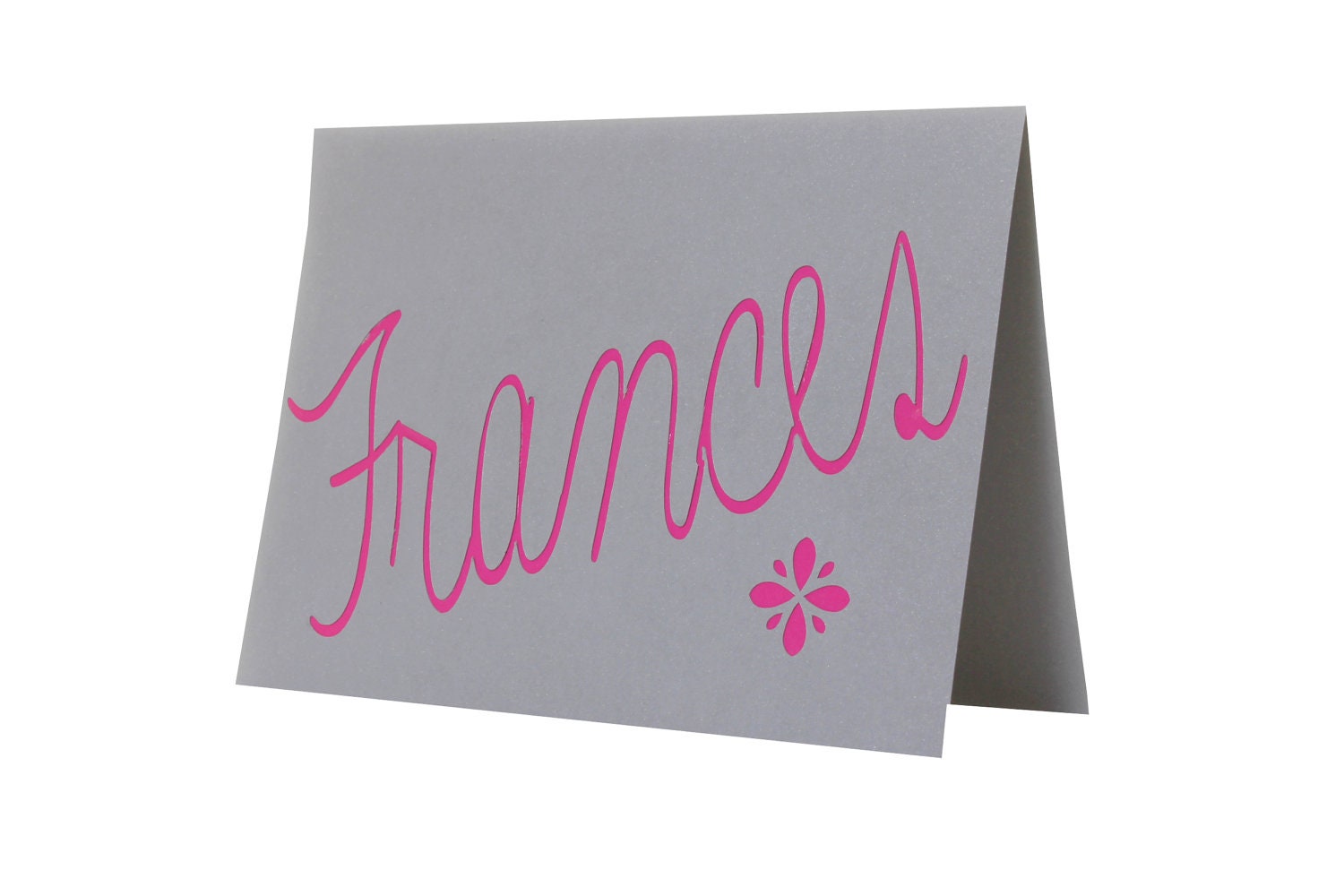 Mother's Day Personalised card  Choose any name or word.