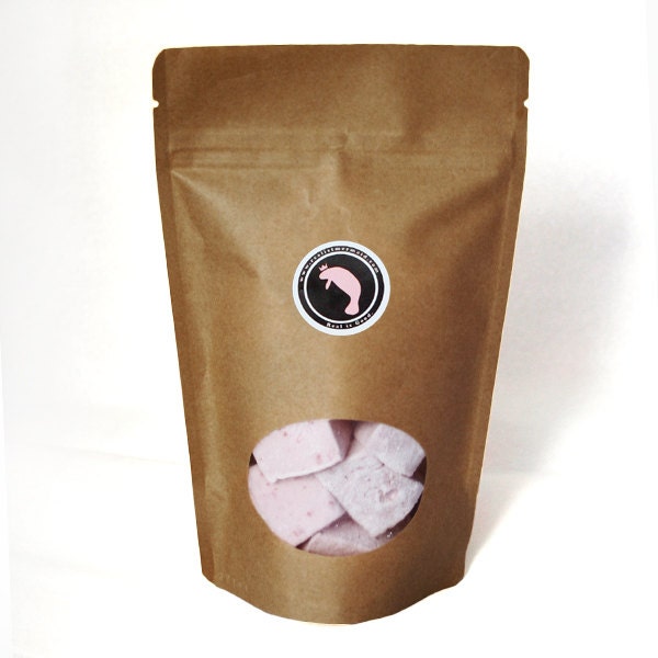 Organic Freckled Strawberry Marshmallows Two Dozen Gluten Free Egg Free Gourmet