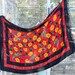Vintage 70s PARROT PARADISE Blanket Floral BIRDS Picnic Shawl Fringe Vintage Clothing by TatiTati Vintage on Etsy