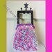 Mother's Day Gifts,Funky Handmade Handbags , Small , Colorful Pinks, Blues, Purples , Cotton & Fun Fur With A Crocheted Purple Lining