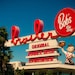 Bob's Big Boy Broiler - Formerly Johnie's - Mid Century Modern Los Angeles Diner - Vintage Neon Sign - 24X36 Fine Art Photograph