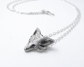 Fox Necklace - sterling silver jewelry