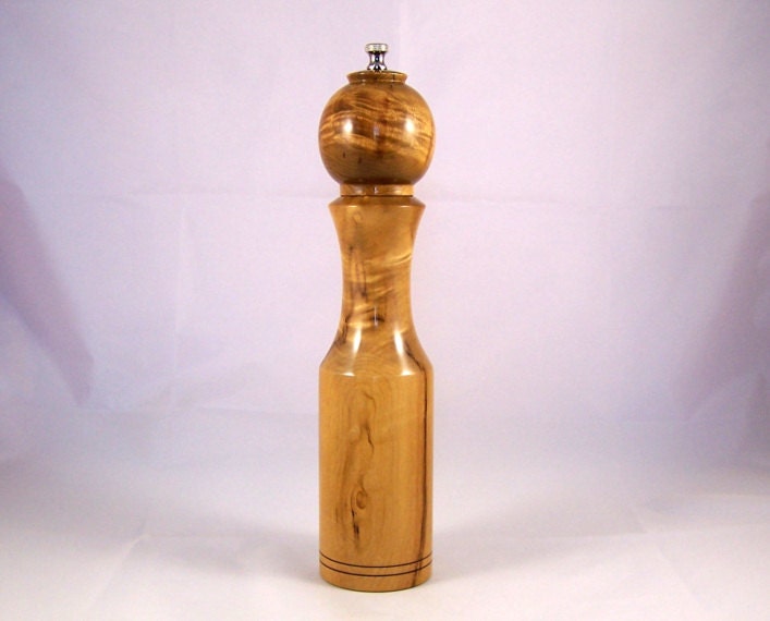 Pepper mill - Handmade Oregon Coast Myrtlewood with stainless steel grinder mechanism