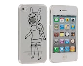 Adventure Time Fionna Clear iPhone 4 4S Case