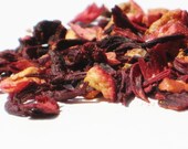 Organic Spicy Berry (Herbal) Tea - 1 oz loose tea - contrasting flavors: tart, sweet & spicy - made with delicious organic cranberries