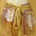 vintage inspired fantasy lace gothic bohemian gypsy fairy skirt...belt/tutu/shawl...