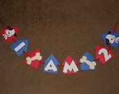 Dalmatian Puppy / Dog Milestone Birthday Banner