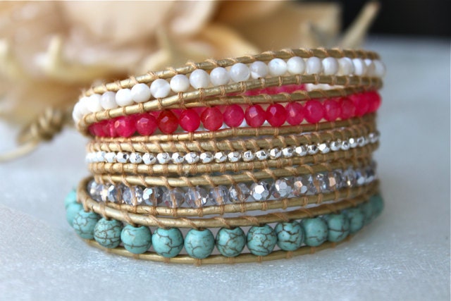 Bright and Fun Wrap Bracelet