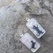 Cat Earrings  Dichroic Glass Earrings  Cat Jewelry