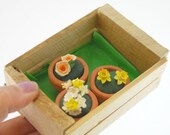 3 pairs of flower earrings