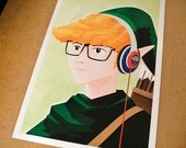 50% OFF Limited Edition 11x17 Everyday is an Adventure fan art 30 print run