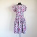 Vintage 50's Novelty Print Cotton Dress