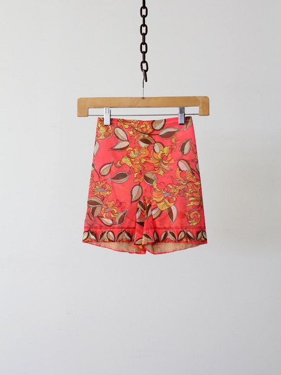 1960s Pucci Shorts / Vintage Pucci Form Fit Rogers Girdle