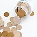 Glitter Table Confetti - Elegant, Jumbo Gold Confetti - Sparkle for your Wedding Reception, Party Table Setting, Guest Book Table, Buffet