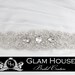 Crystal beaded bridal sash