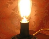 Steampunk Lamp Steam Punk Light Edison Conrow Lamp Vintage Antique Light Victorian Industrial Lighting Home Decor By Victorian Machines