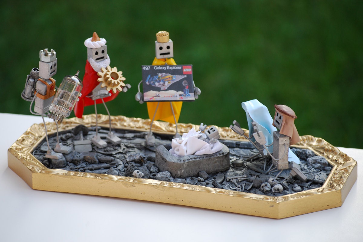Robot Nativity Scene - 2012 Day of the Robot
