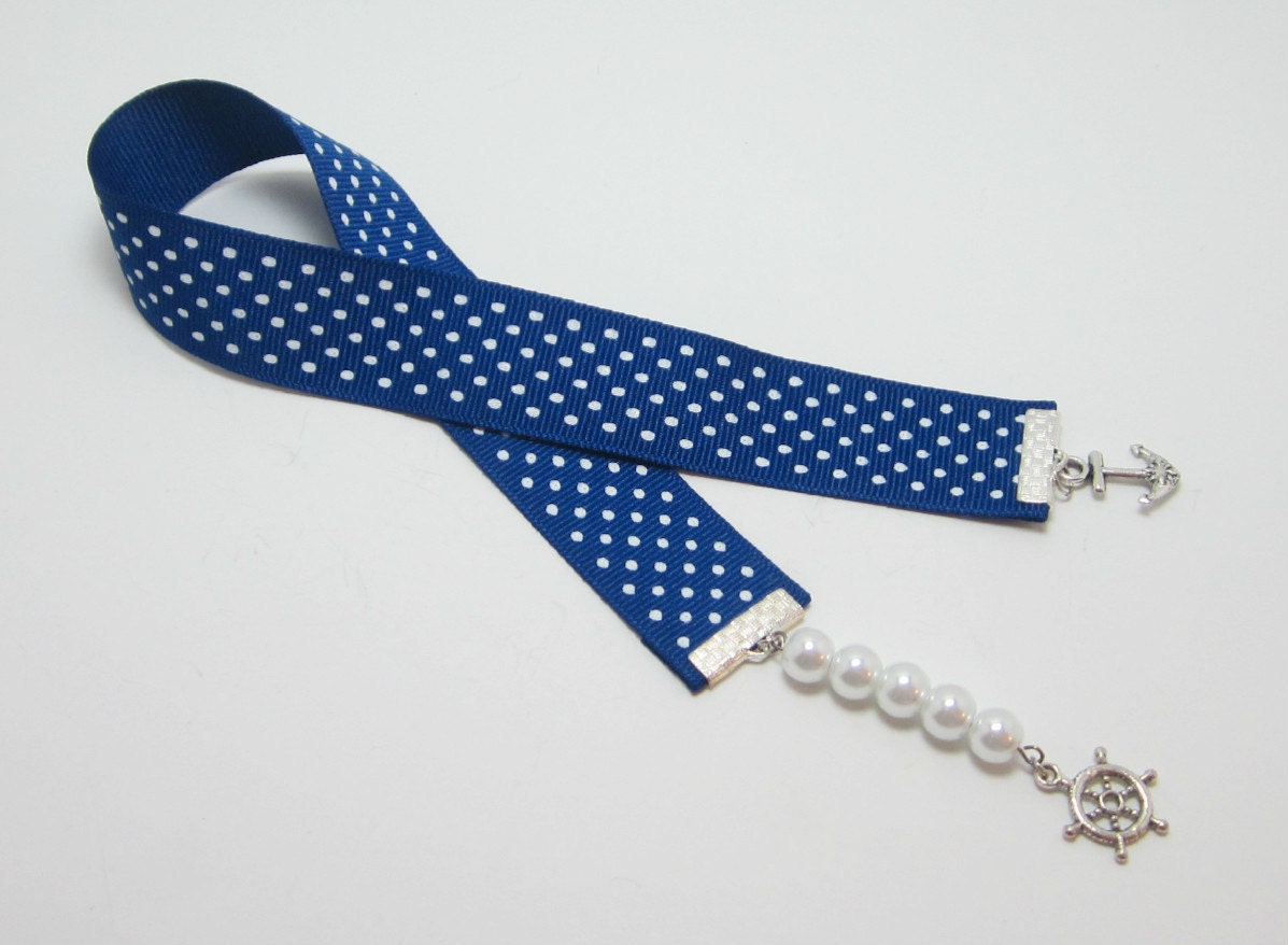 Navy Blue Ribbon