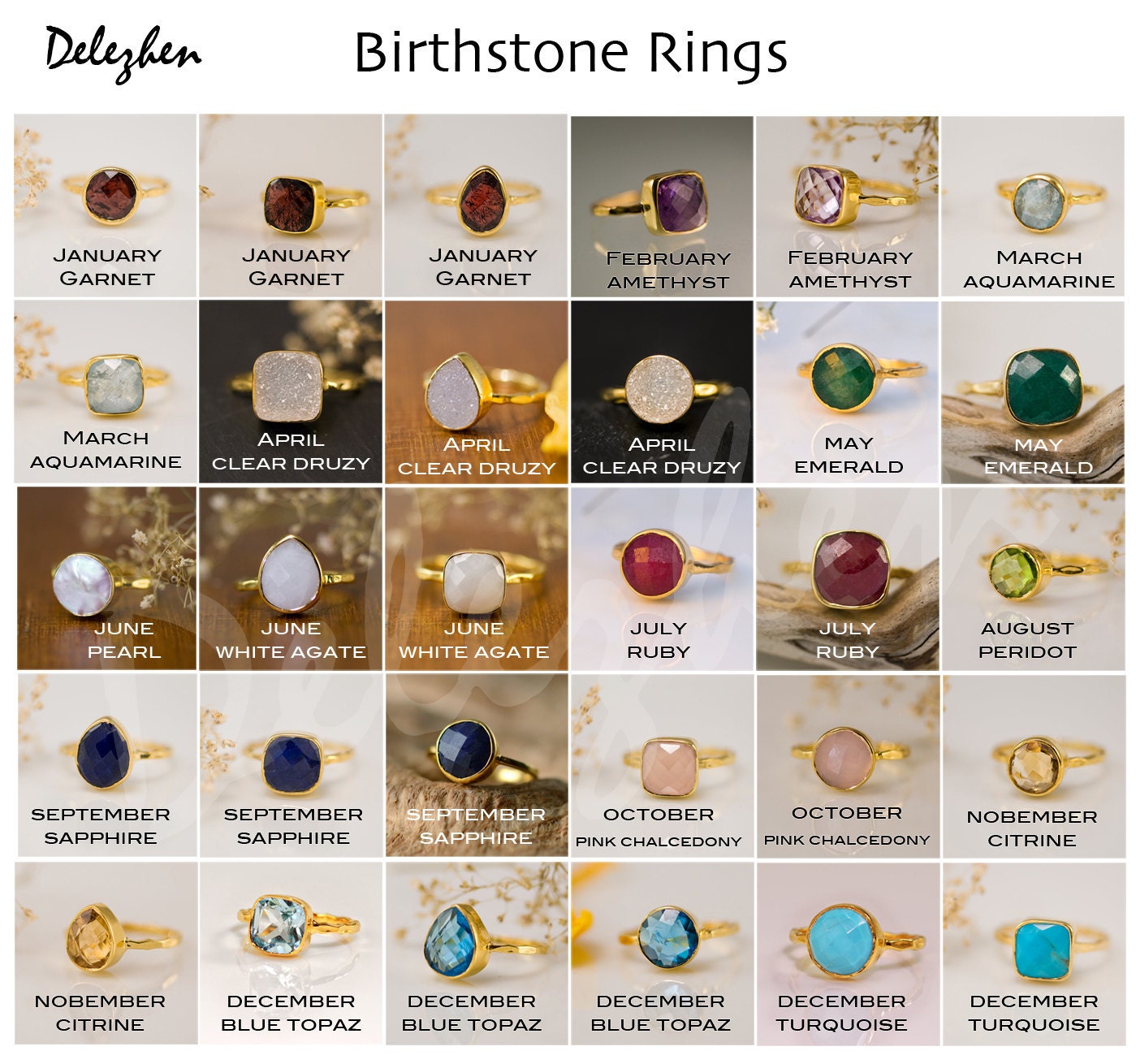 CLEARANCE Chrysoprase Ring with natural black inclusions - Gemstone Ring - Bezel Ring - Stackable Ring - Mother's Day Gift