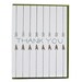 Thank You with Arrows Letterpress Printed A2 Card