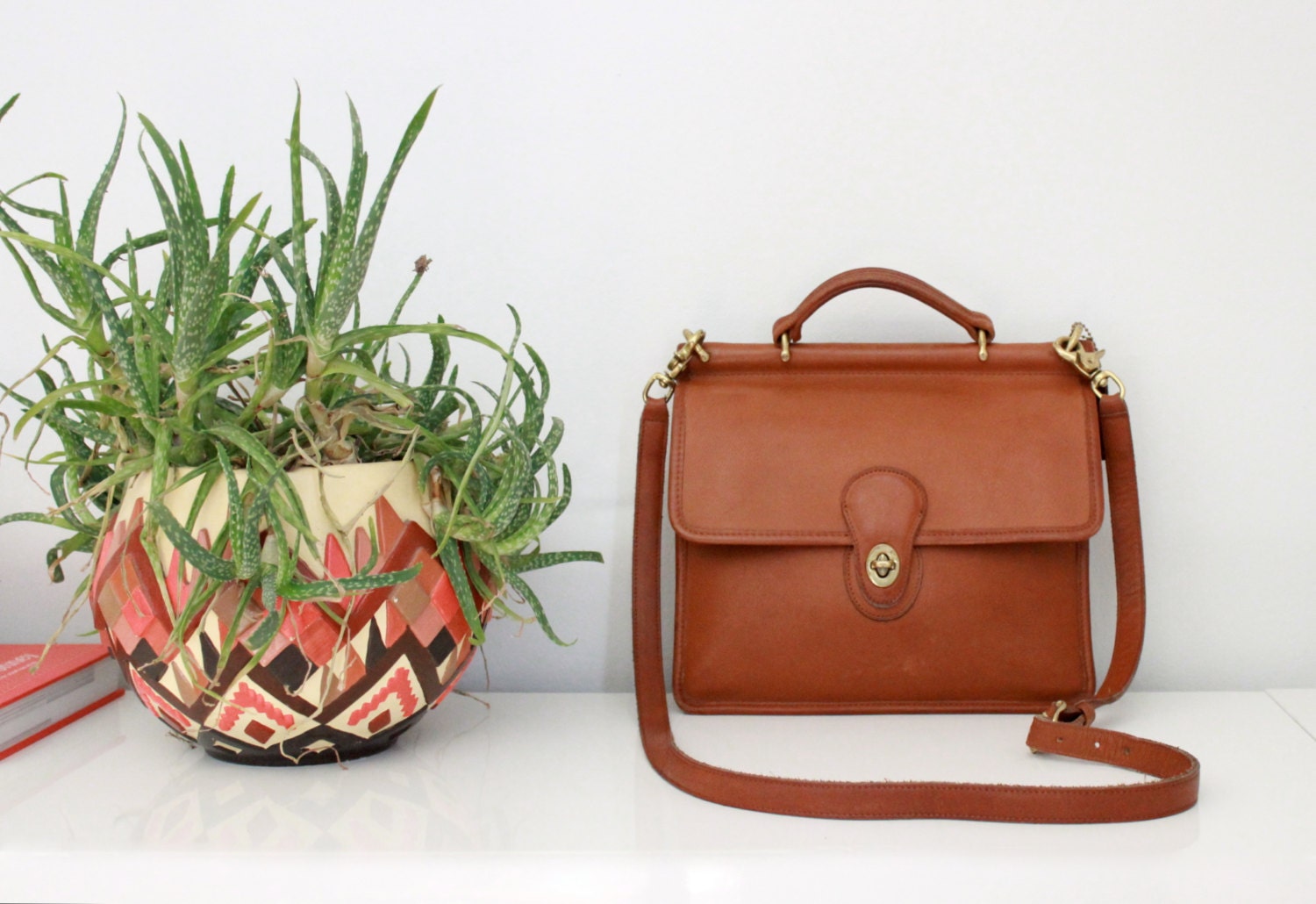 Coach Willis Bag in British Tan 9927  //  Cross Body Messenger Purse