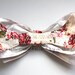 English Garden Floral Print Bow Bandeau