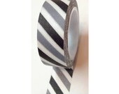 Is This Party Black Tie Washi Tape Grey Airmail
