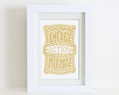 Venn by Pen Print - Energy, Action, Purpose