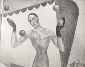 Mac Harshberger Art Deco Signed Print 2/25