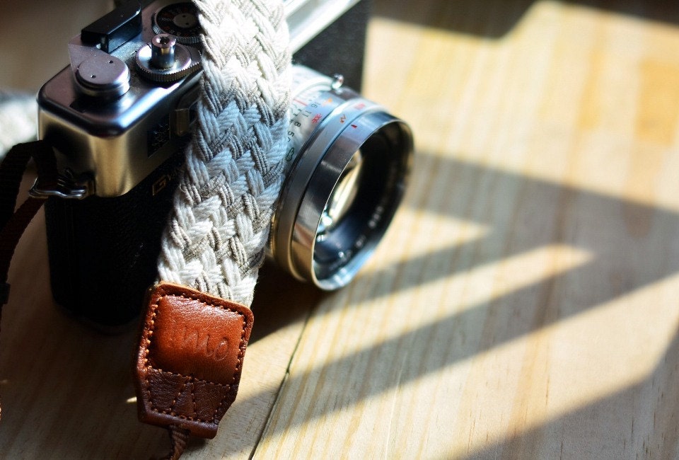 Twist Braid camera strap