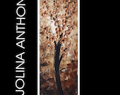 original painting textured  abstract Tree painting from jolina anthony free and fast shipping