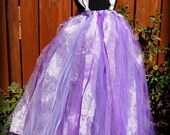Children Fairytale Storybook Princess Purple & Lavender Tulle Sequin Gown toddler girls 2-5T up to a 23" Chest Measurement