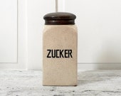 VINTAGE ///// Porcelain Sugar Canister