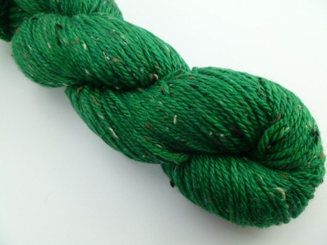 Aran Donegal Tweed Hand-dyed yarn: Eire 183 yds