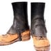 Vintage Steam Punk Leather Spats A