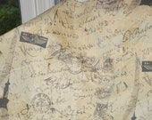 Parisian French Script with French Postage