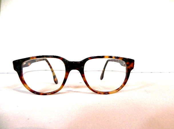 Mens french vintage tortoise shell eyeglasses