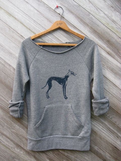 supa fly Greyhound Sweatshirt, Dog Sweater, S,M,L,XL