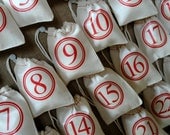 Shabby Christmas Advent countdown 25 cloth bags Il_170x135
