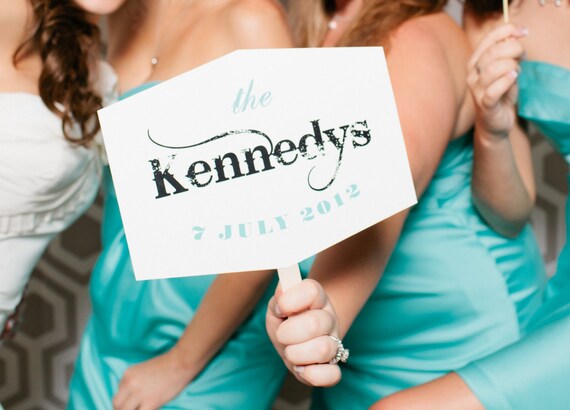 Family Name Sign - Weddings - Photo Shoots - Portraits - Custom
