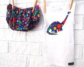 baby boy dinosaur applique bloomers/ tank singlet