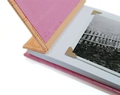 Photo Album with a hard cover in Orange and Pink