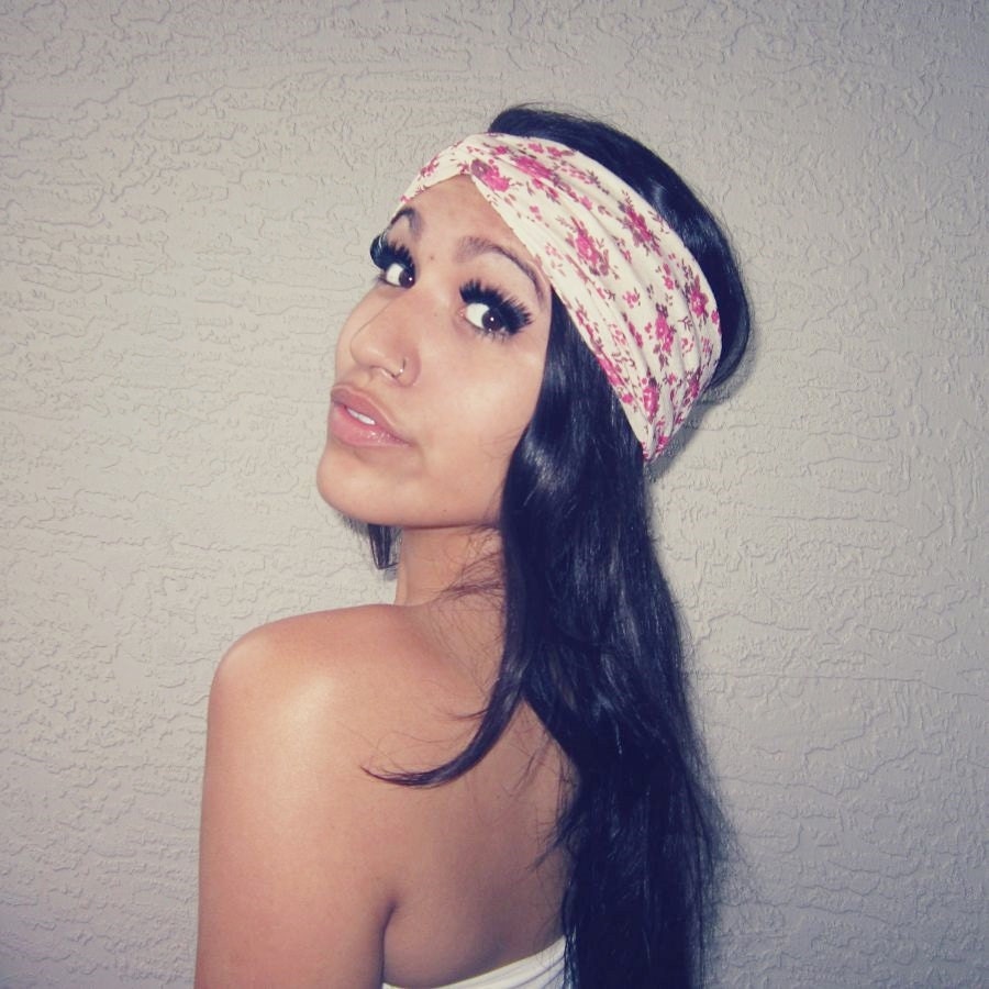 Floral Turban Headband